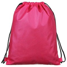 Мешок для сменной обуви на завязках 34,8x41,5 см цвет розовый ИУ Миньда Комодитис