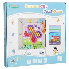 Развивающая игрушка AI BAO ER Сложи рисунок из шариков, разноцветный