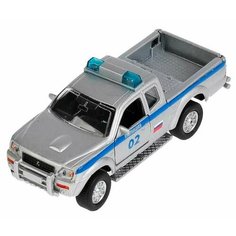 Машинка инерционная ТехноПарк Пикап Полиция со светом и звуком, SB-19-21-P-1-WB