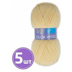 Пряжа Семеновская пряжа Olga W (772), шампанское 5 шт. по 100 г