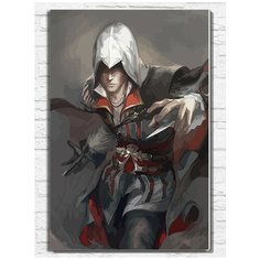 Картина по номерам на холсте игра Assassins Creed 2 - 11494 В 60x40