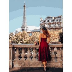 Картина по номерам Летний день в Париже 40х50 см Hobby Home