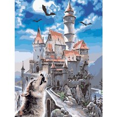 Картина по номерам Ночь оборотней 40х50 см Hobby Home