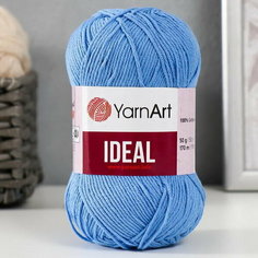 Пряжа "Ideal" 100% хлопок 170м/50гр (239 темн. голубой) Yarn Art