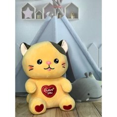 Мягкие игрушки плюшевые подарки рыжий котик 22 см Plush Toys