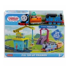 Железная дорога Thomas and Friends Томас и его друзья Карли и Сэнди, HDY58 Fisher Price