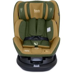 Автокресло детское Nuovita Maczione NiS2-1/ I-Size 0-12 лет, рост 40-135 см (Beige hakki/Бежевый хакки)