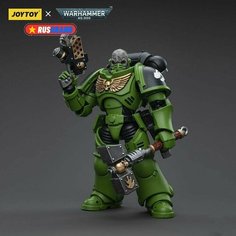 Подвижная фигурка JOYTOY Warhammer 40000 Salamanders Assault Intercessors Sergeant Krajax