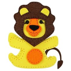 Набор для творчества: мягкая игрушка из фетра «Львёнок» Десятое королевство