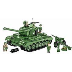 Конструкторы других производителей COBI 1065 PCS HC WWII /2563/ M26 PERSHING & 3-INCH M5