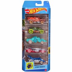 Набор машинок Mattel Hot Wheels №24 "Street Beasts" высокая степень проработки и детализации, масштаб 1:64 (1806/24)