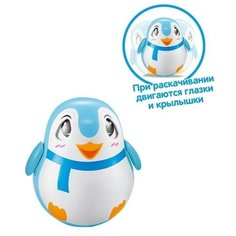 Неваляшка "Пингвин" голубой в коробке Китай