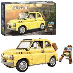 Конструктор набор Creator Креатор Fiat Nuova 500 Фиат 960 д Планета конструкторов