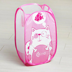 Корзина для игрушек "Котик" Ming Jia Long