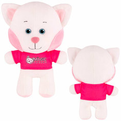 Котёнок с Розовыми Щёчками в Футболке 25 см MT-MRT-MG01202304-25 Maxitoys