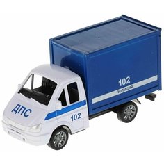 Машинка ТехноПарк ГАЗель 3302 Полиция 15см 2004A076-R