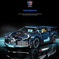 Конструктор Автомобиль MOC Advanced Technology, 879 деталей Zhbo