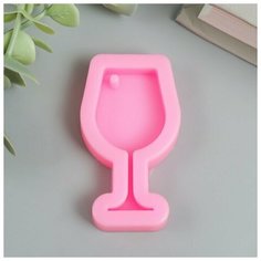 Молд силикон Бокал 1,1х3,4х6,1 см Арт Узор