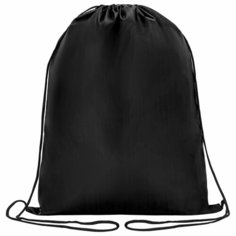 Мешок для обуви Пифагор Черный, 1 отделение, 40х32 см