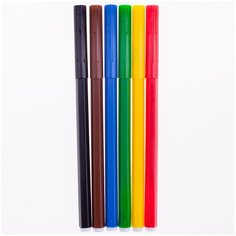 Набор фломастеров 6 цветов Centropen "Пингвины" (линия 1-2мм, смываемые) пвх-упаковка (7 7790 0686), 50 уп.