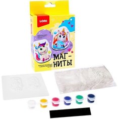 Магниты из гипса «Забавные единорожки» Lori
