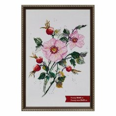 Рамка пластиковая с оргстеклом ПРК-16 40х60 см цвет коричневый Gamma