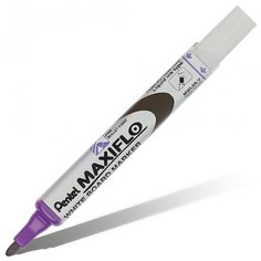 Pentel Маркер Maxiflo 1 мм, 1 шт. (MWL5S), фиолетовый