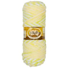 Пряжа Adelia Baby mimi, 100 % полиэстер, 100 г, 80 м, 5 шт., 01