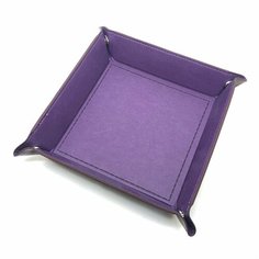 Orks Workshop Dice Tray (Лоток для кубиков) Квадратный Фиолетово-коричневый
