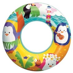Круг надувной для плавания "Морские приключения", d-51 см, от 3-6 лет, 36113 Bestway