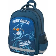 Рюкзак школьный для мальчика Shark attack, Пифагор school