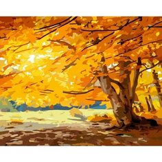 Картина по номерам Одинокое дерево 40х50 см 000 Art Hobby Home