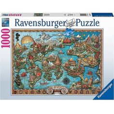 Пазл Ravensburger 1000 Загадочная Атлантида, арт.16728
