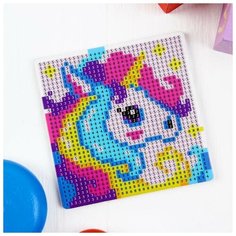 Алмазная мозаика Школа талантов Магнит "Волшебный пони" емкость, стержень, клеевая подушечка (3652385)