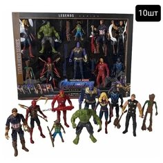 Набор фигурок супергероев Marvel, экшн-фигурка "LEGENDS - AVENGERS / Titan Hero Series" 6/ 8/ 10шт