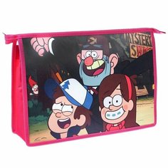 Папка для труда А4, на молнии, пластик, Гравити Фолз Disney