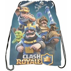 Мешок - сумка для обуви CLASH ROYALE , CLASH OF CLANS № 1 Нет бренда