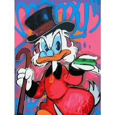 Картина по номерам на холсте 40*50 см "Скрудж Макдак" Нет бренда