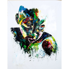 Картина по номерам Яркий портрет 40х50 см АртТойс