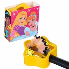 Точилка пластиковая с обечайкой, Принцессы Disney
