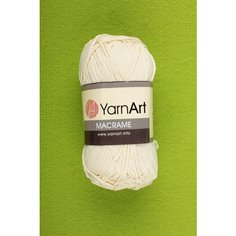 Пряжа YarnArt Macrame молочный (137), 100%полиэстер, 130м, 90г, 2шт