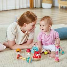 Набор погремушек на присосках Hape, 3 шт. 9771929