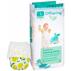 Подгузники-трусики Лимоны L 9-14кг 36шт Нет бренда