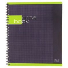 Тетрадь-перевёртыш 4 обложки, 120 листов в клетку на гребне "Twice Two. Строгая тетрадь", УФ-лак, блок офсет Полином