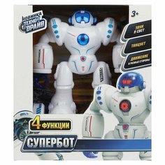 Робот супербот, свет-звук, двигается Технодрайв 2102B001-R