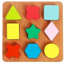 Сортер, основание, 9 деталей, 15 х 15 х 1,5 cм Gold Seller