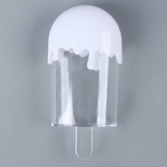 Основа для творчества и декорирования "Мороженое", набор 3 шт, размер 1 шт 5,5*11*3 см Мастер