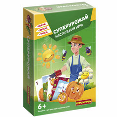 Настольная игра "суперурожай!" Играй Думай Учись Bondibon