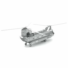 Металлический конструктор / 3D конструктор / Сборная модель Вертолет CH-17 Chinook