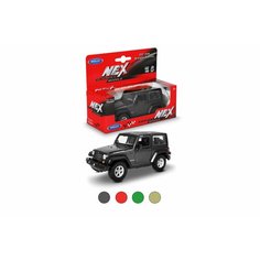 Машинка 2007 JEEP WRANGLER RUBICON / модель машины 1:38 с пружинным механизмом / цвет в ассортименте Welly